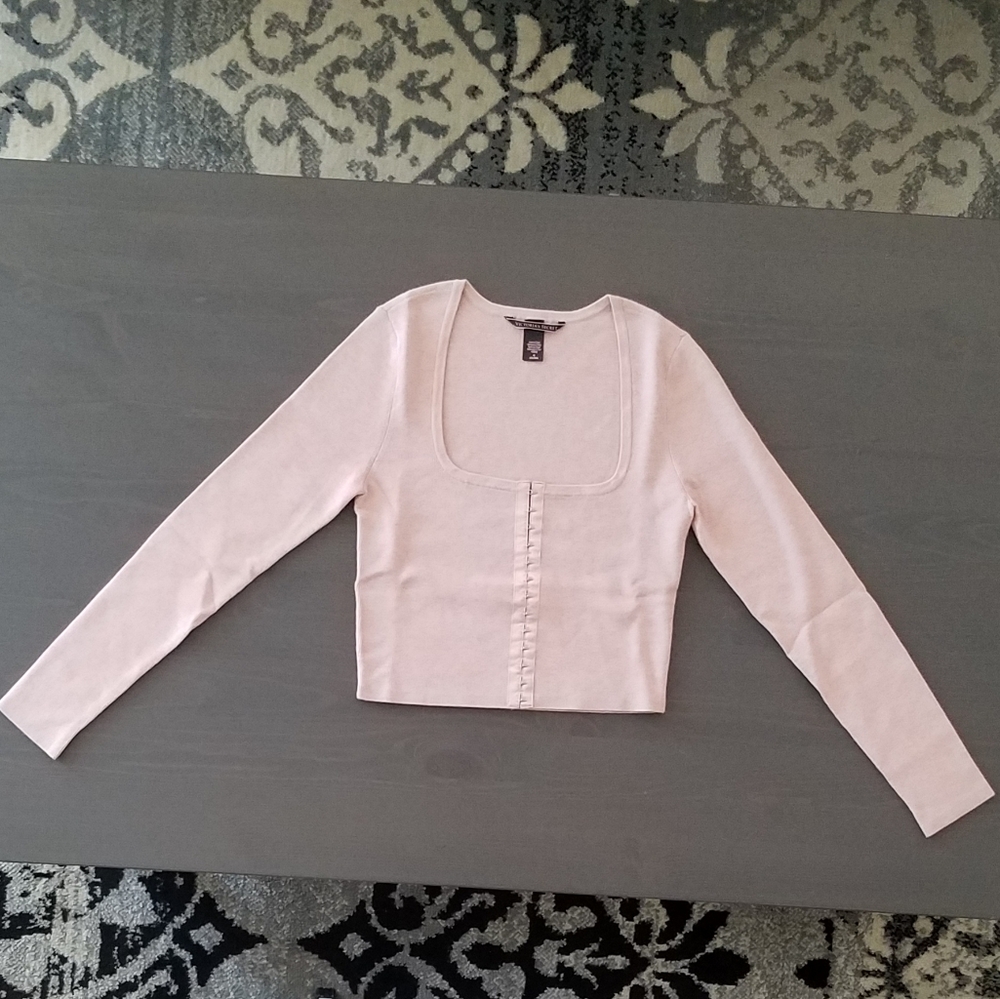 Victoria's Secret Square Front Crop Top